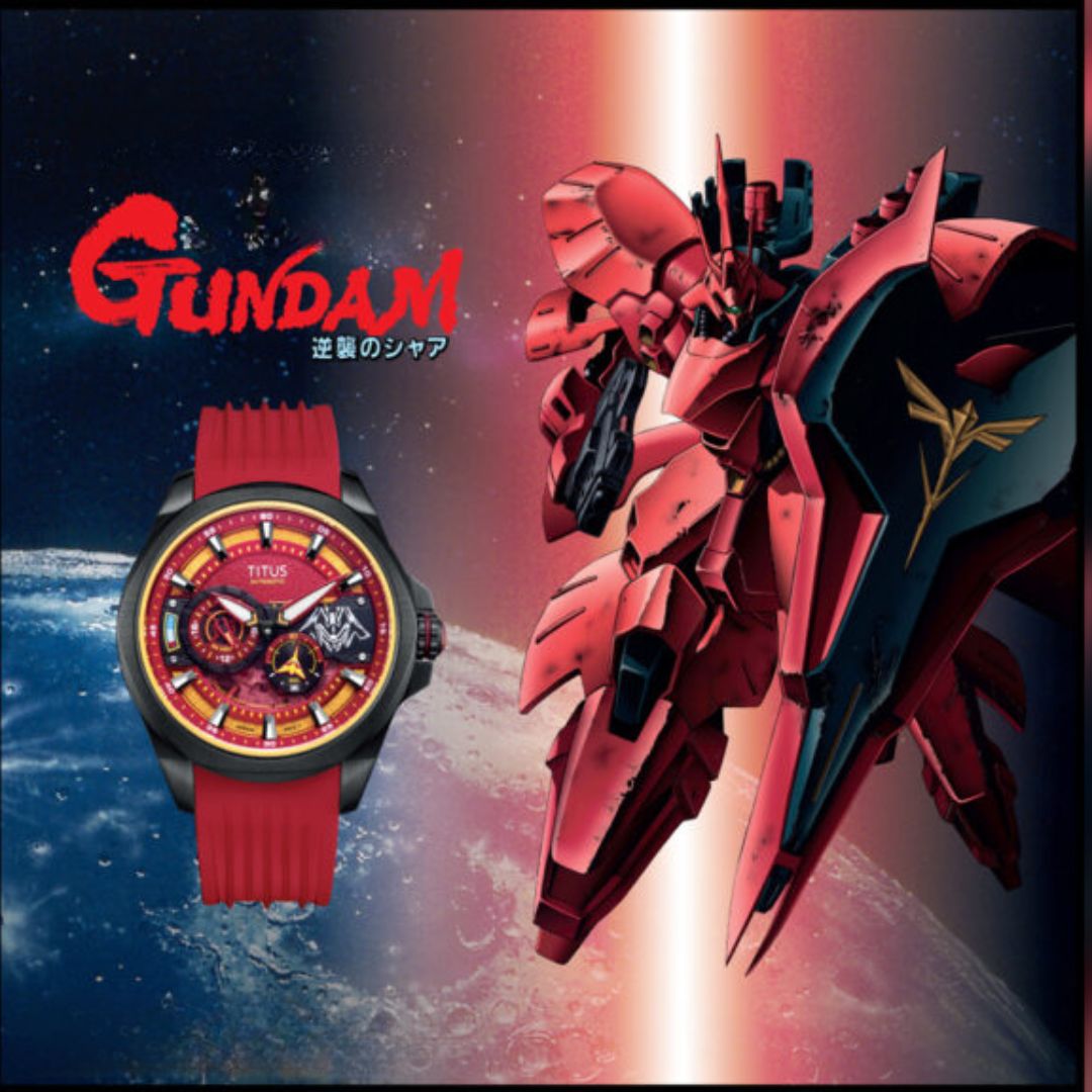 Unleash your Inner Pilot: The Gundam x Solvil et Titus Watch Collaboration