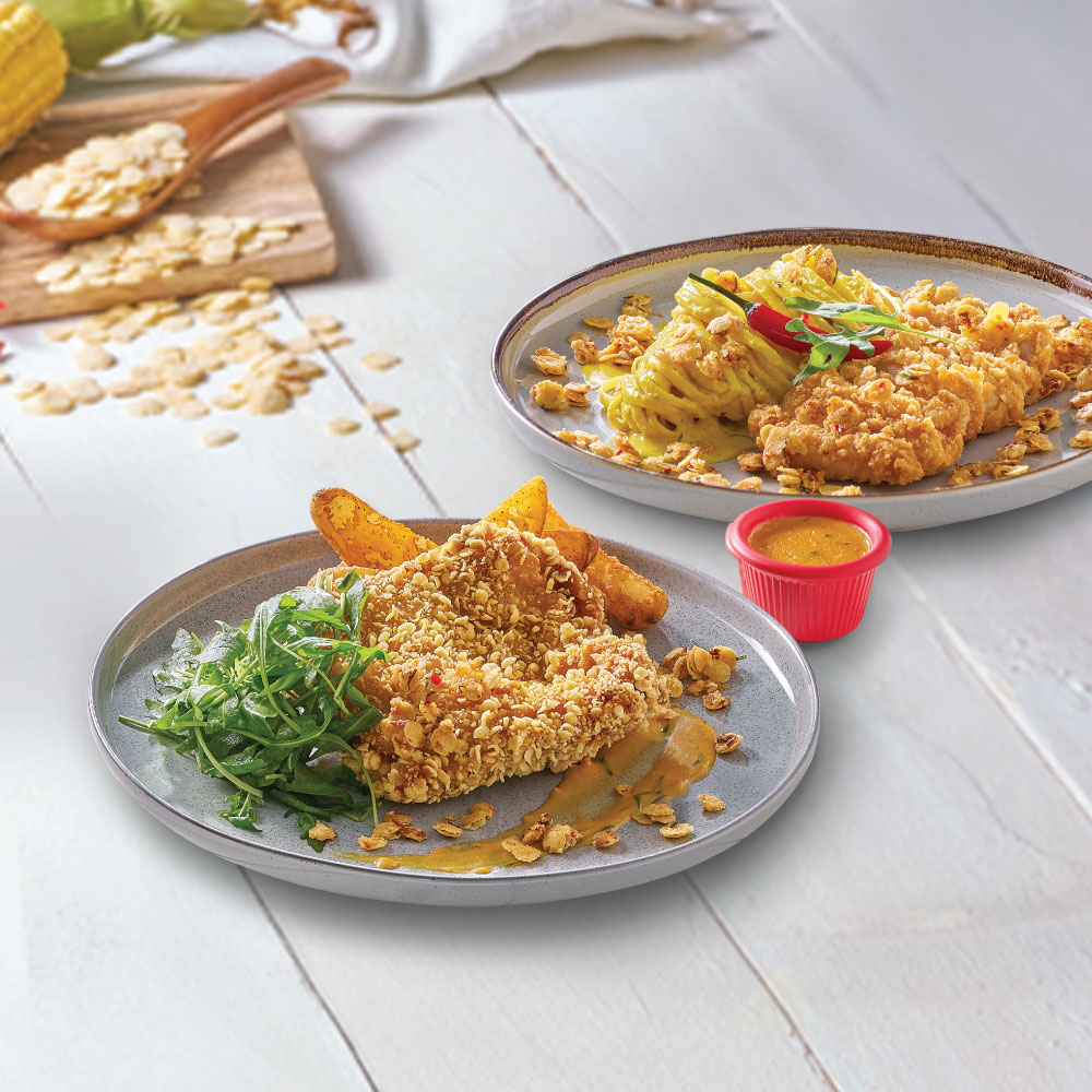 Taste the Crunch with Cornflakes!